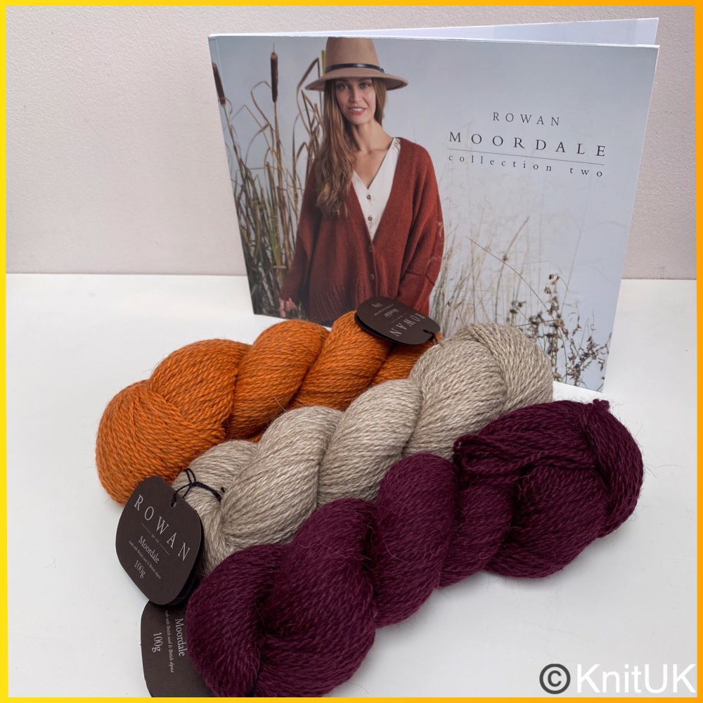 Rowan moordale collection 2 magazine and british wool yarn by martin storey
