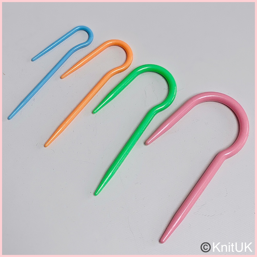 Cable Needles Pack of 4 U-Shape.