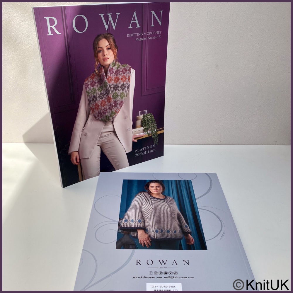 Rowan knitting crochet magazine 70 platinum edition