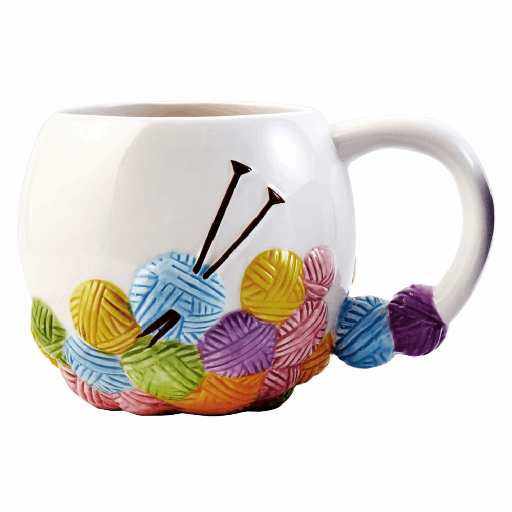 Mug: Knitting Design. Groves