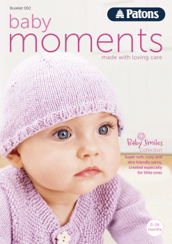 Patons Baby Moments Booklet 002. 80 pages. Knitting & Crochet