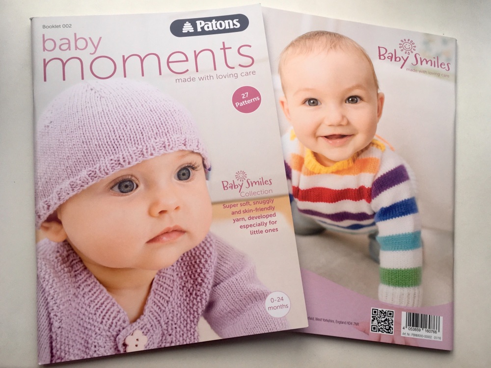 Patons Baby Moments Booklet 002. 80 pages. Knitting & Crochet