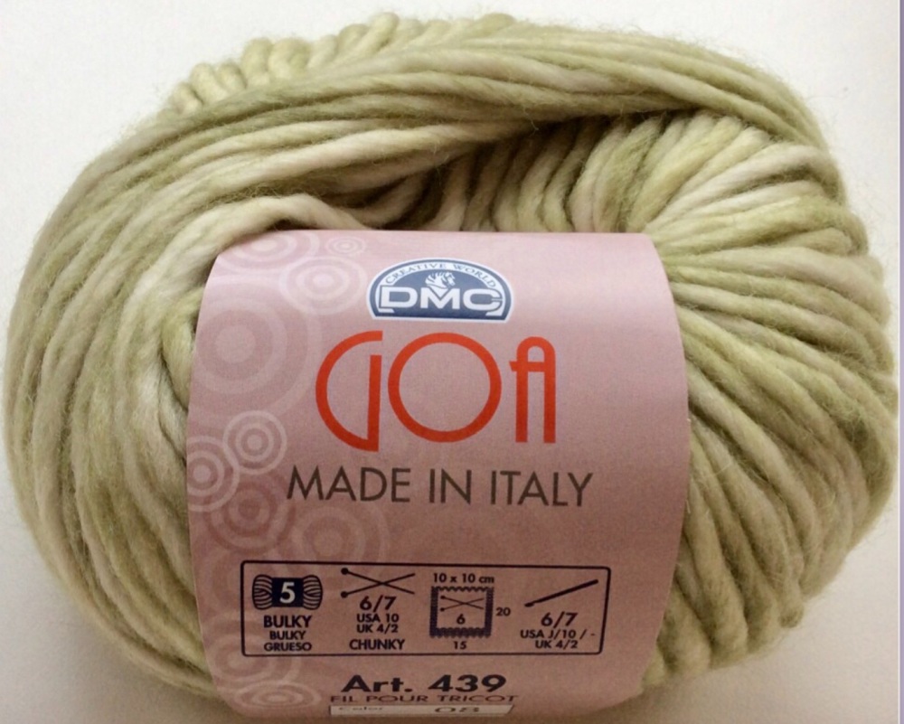 DMC Neo Vintage GOA (50g) - Chunky yarn. Choose colour.