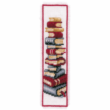 Cross Stitch Kit. Bookmark: Books (Vervaco)