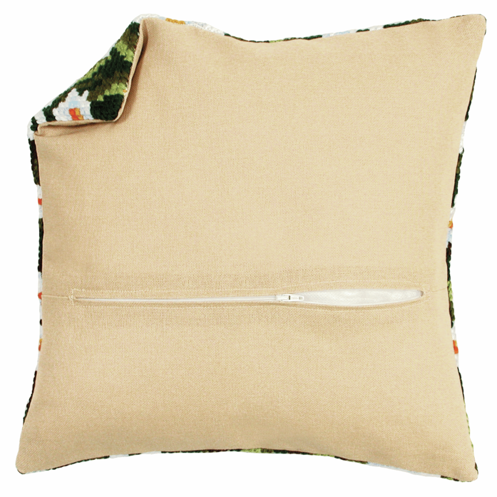 Cushion Back: 45 x 45cm (Vervaco). 1 kit. Choose colour.