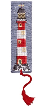 BOOKMARK Lighthouse. Cross-Stitch Kit by Textile Heritage