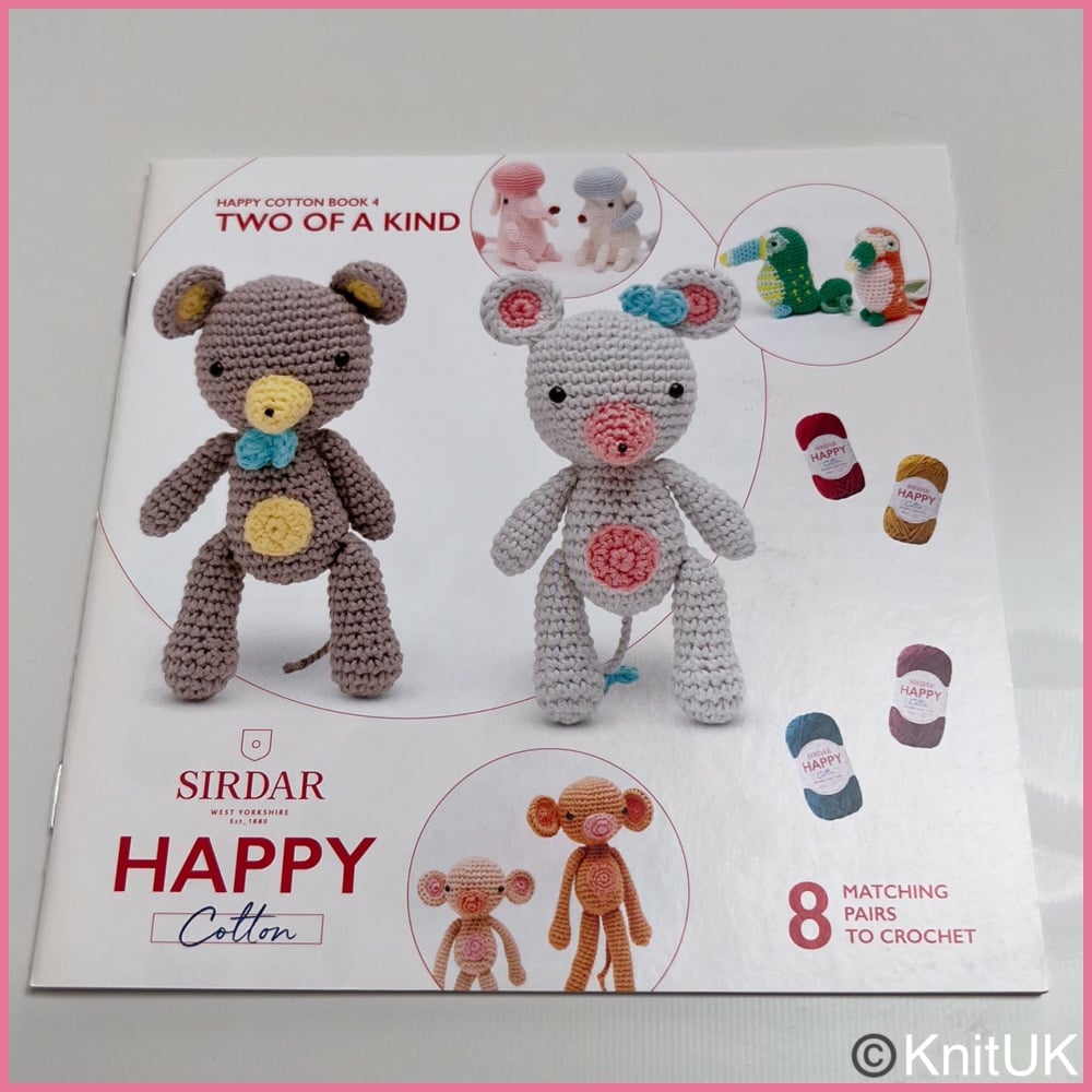 Sirdar happy cotton book 4 two of a kind design BK533