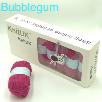 KnitUK Yarn Box: 8 x Sirdar Snuggly Snowflake Chunky (25g). Choose colour