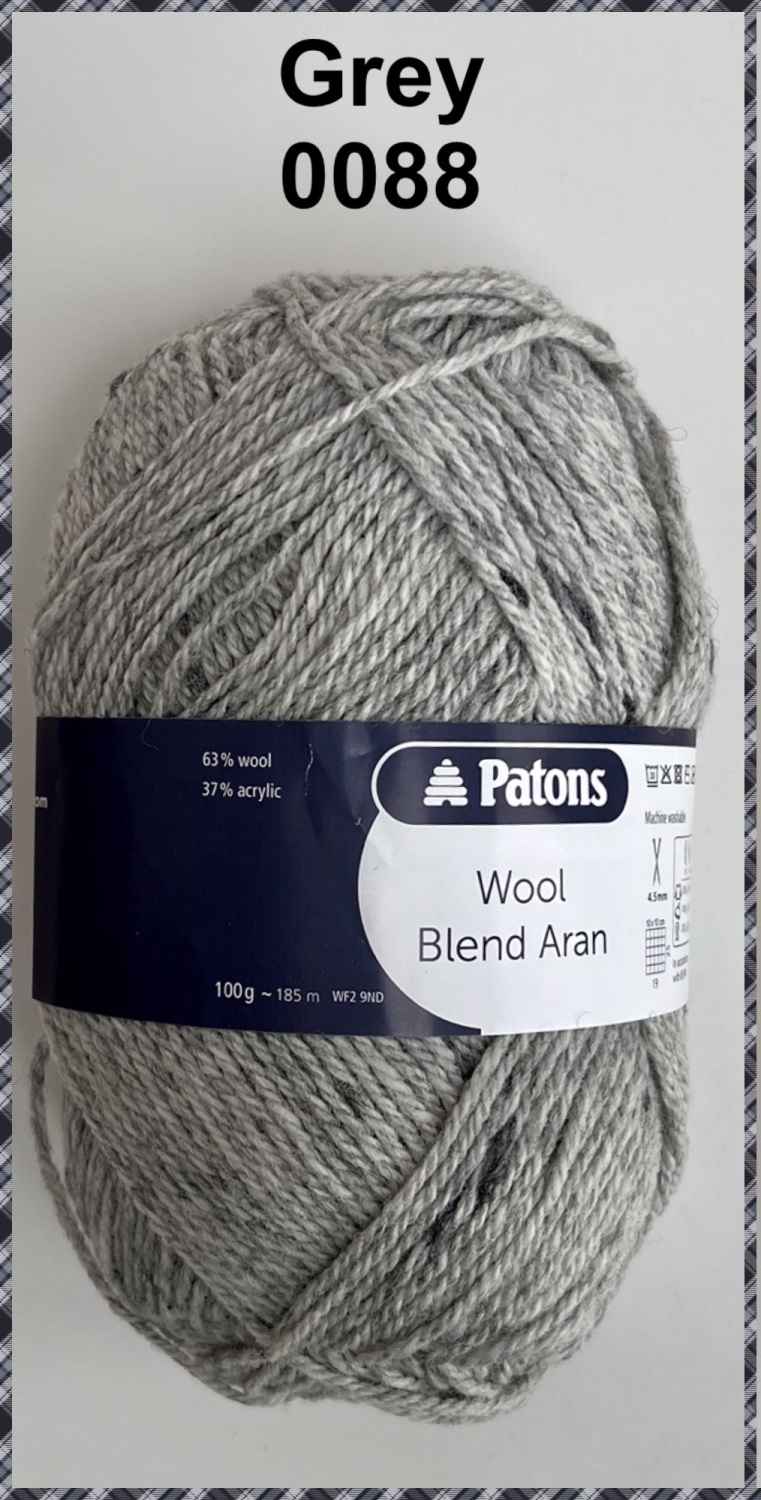 Patons Wool Blend Aran Wool yarn KnitUK