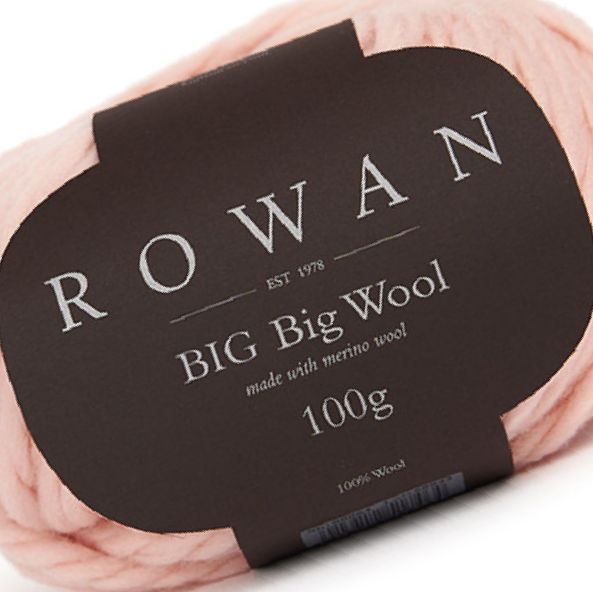 Rowan BIG Big Wool (100g). Super chunky merino wool yarn. Choose colour.