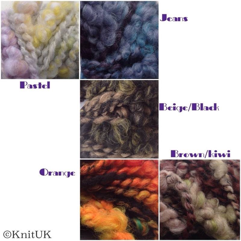 SMC Select Baldini Colori (50g) - super chunky boucle yarn