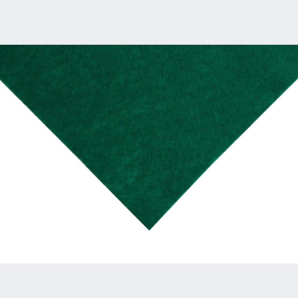 Acrylic Felt 23cm x 30cm. Forest Green