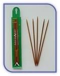 Double point Knitting Needles - Milward - Set of 5 - Bamboo (15cm)