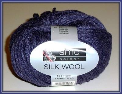 SMC Select Silk Wool - Aran (50g) - Luxurious Blend Knitting Yarn