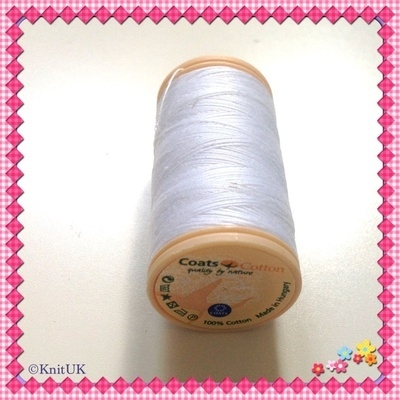 Cotton 50 (100% cotton) -  Coats Sewing Thread  100m. Choose colour