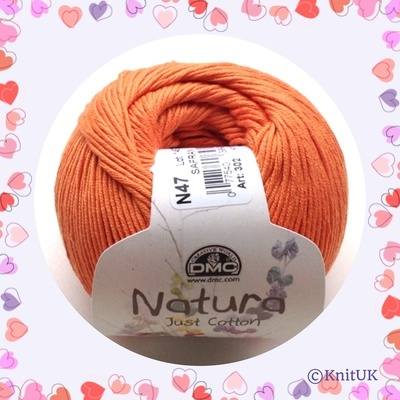 Natura Just Cotton, DMC knitting crochet yarn