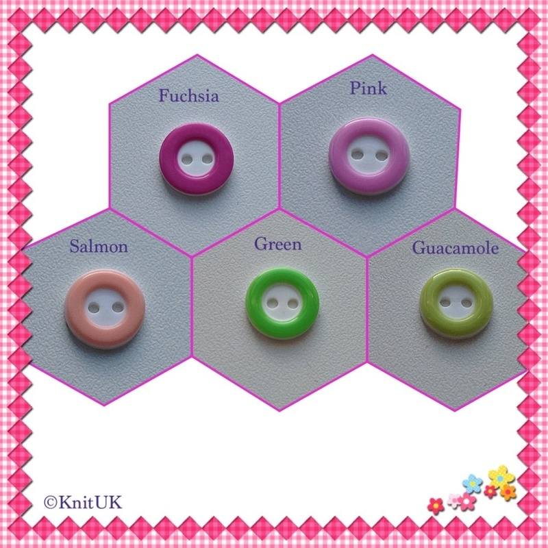 circle button 5 colours