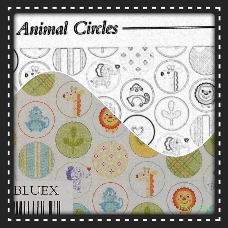 freespirit fabric animal circles