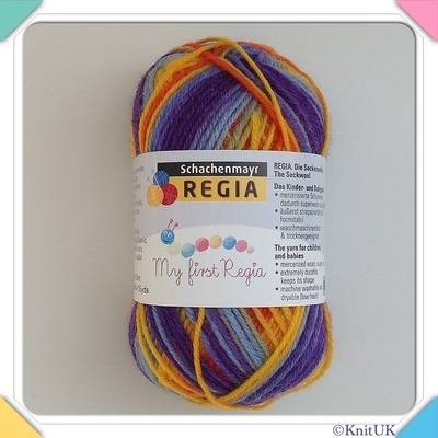 Regia - My First Regia (25g) 4ply: Buy 2 balls and get a FREE bag and FREE 