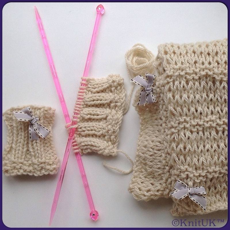 knituk cornish kit scarf and hand warmer