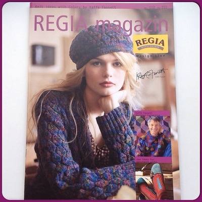 Regia magazine n. 112 - Knit ideas with Colors by Kaffe Fassett. Regia Desi