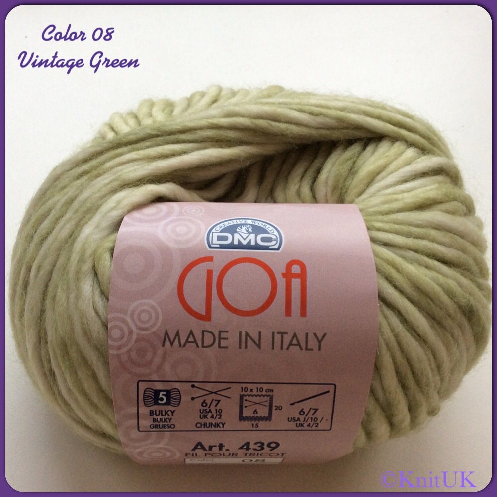 DMC Neo Vintage GOA (50g) - Chunky yarn. Choose colour.
