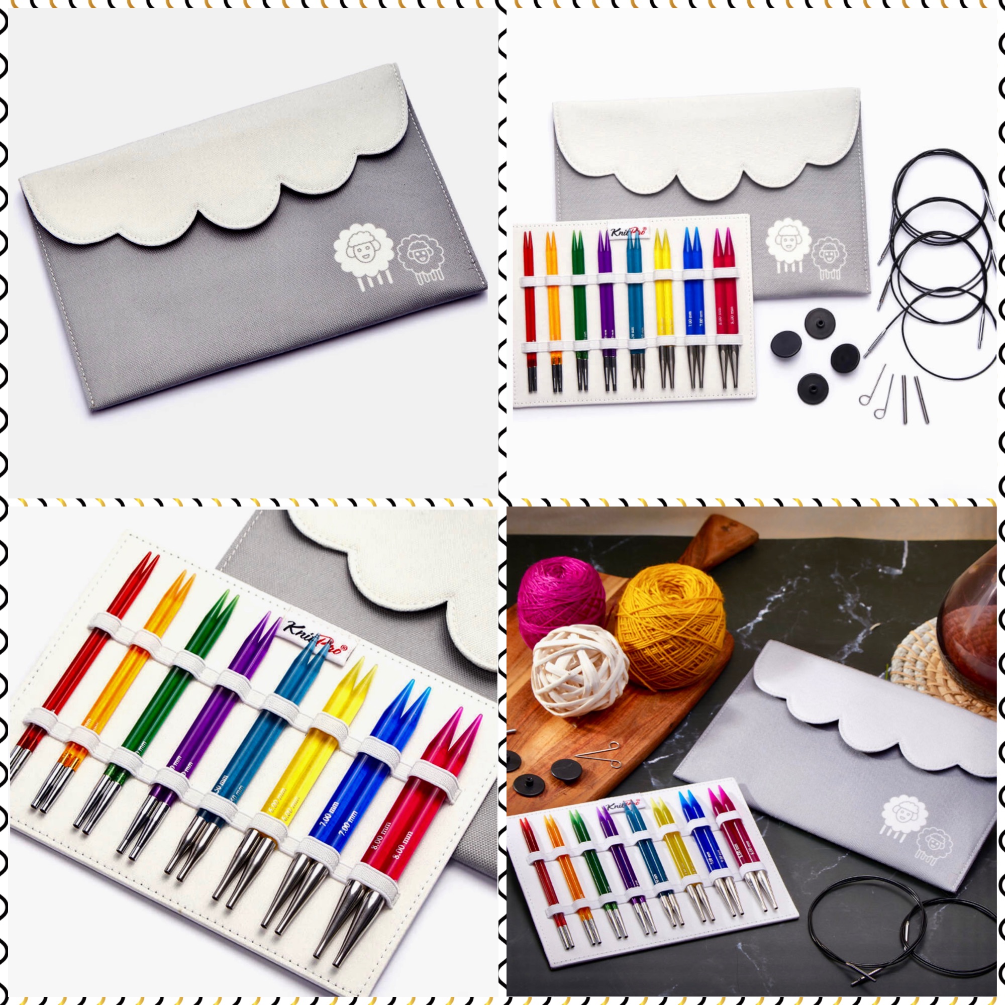 KP knitting needles spectra set