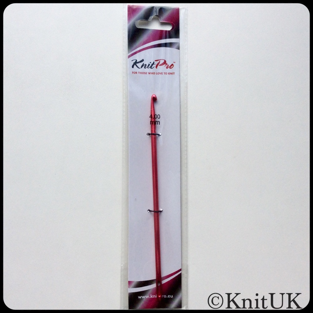 KnitPro Knooking Needle. 4.0mm (Aluminium Knook)