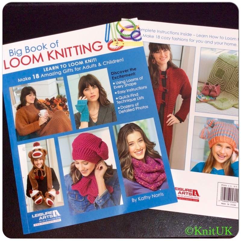 LA big book loom knitting f n b