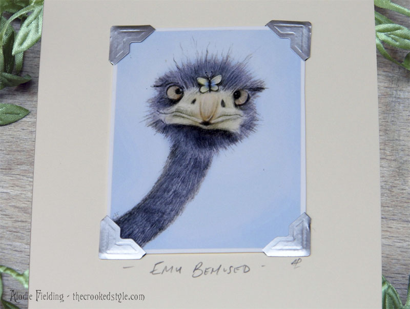 EMU BEMUSED - CARD