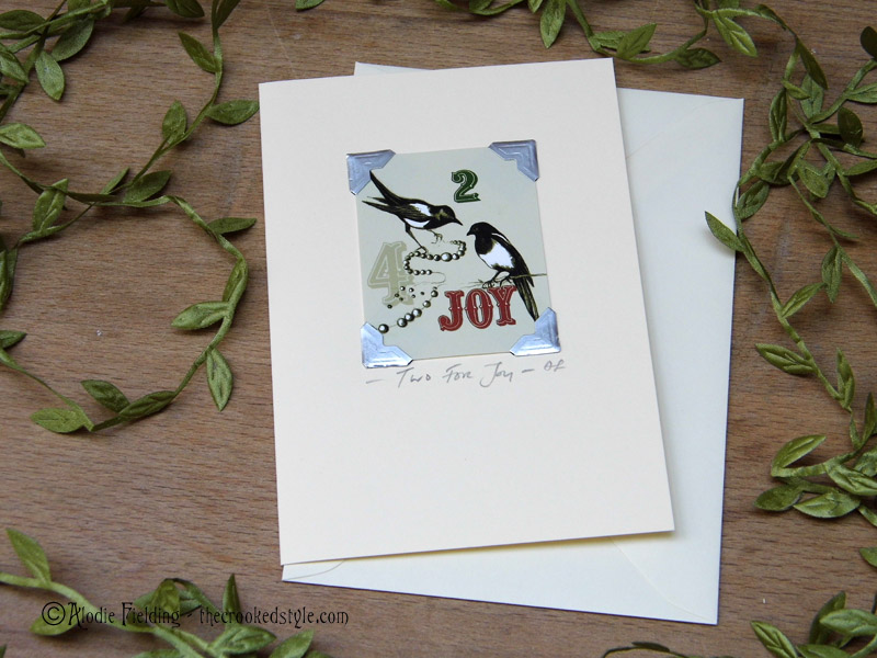 TWO FOR JOY - CARD