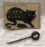 CAT'S EYE HAIRGRIPS