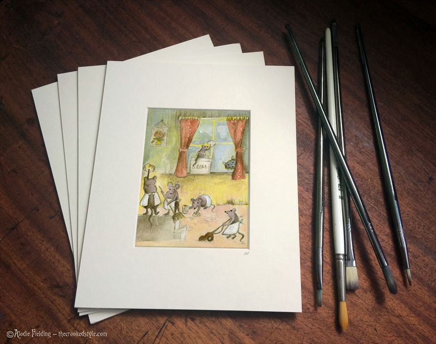 013 - MOUSE WORK - GICLEE PRINT