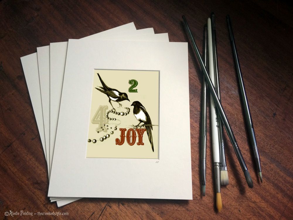 010. TWO FOR JOY - GICLEE PRINT