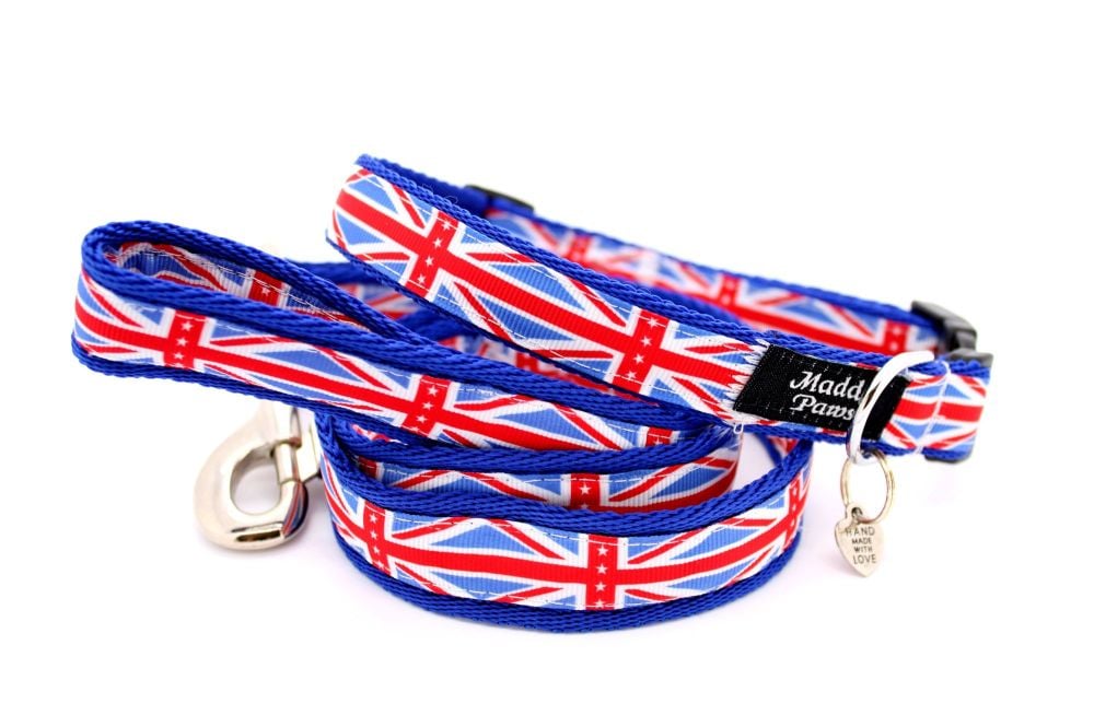 Blue Union Jack Collar from