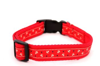 Red anchors Collar 