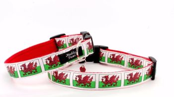 Red Welsh Dragon Collar