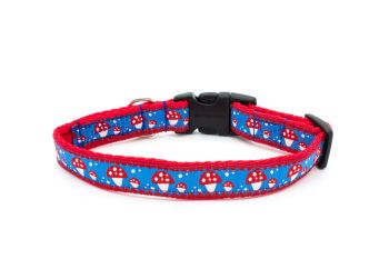 *NEW* Red Toadstool Collar