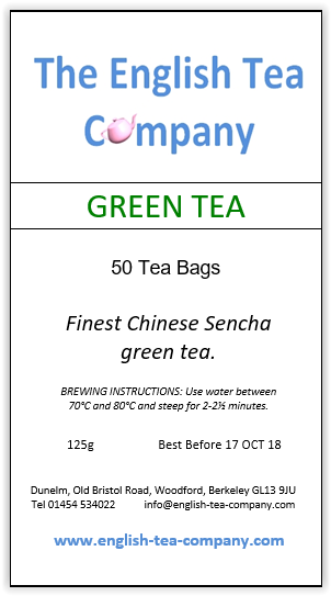 Green Tea  50 Tea Bags
