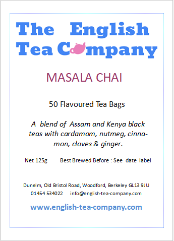 Masala Chai Spice Tea