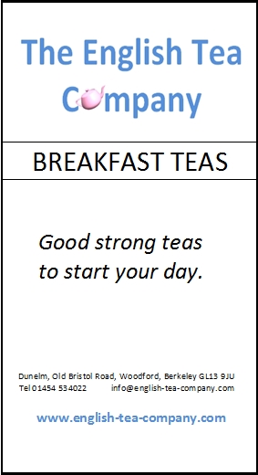 Breakfast Teas