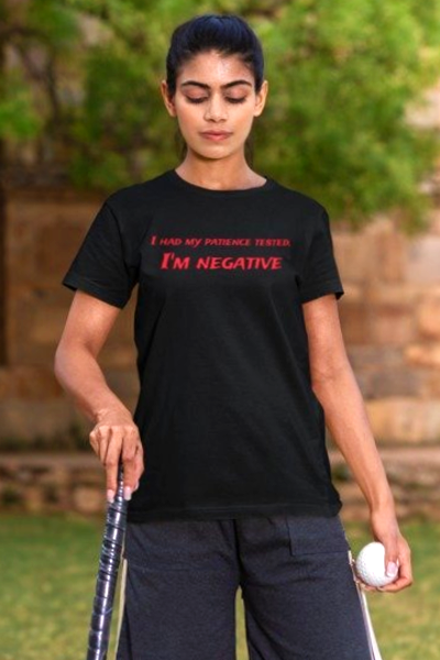 100074 I had my patience tested, I'm negative