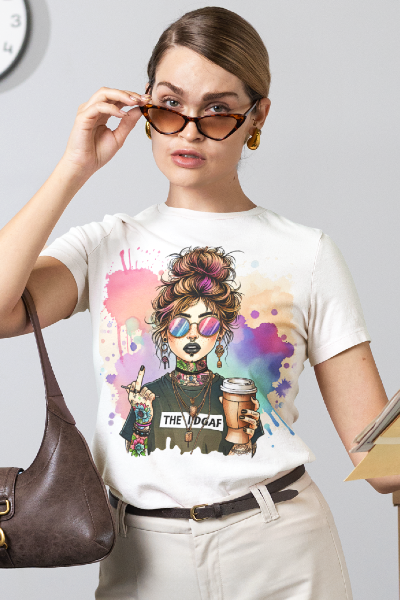Full Colour White Tees