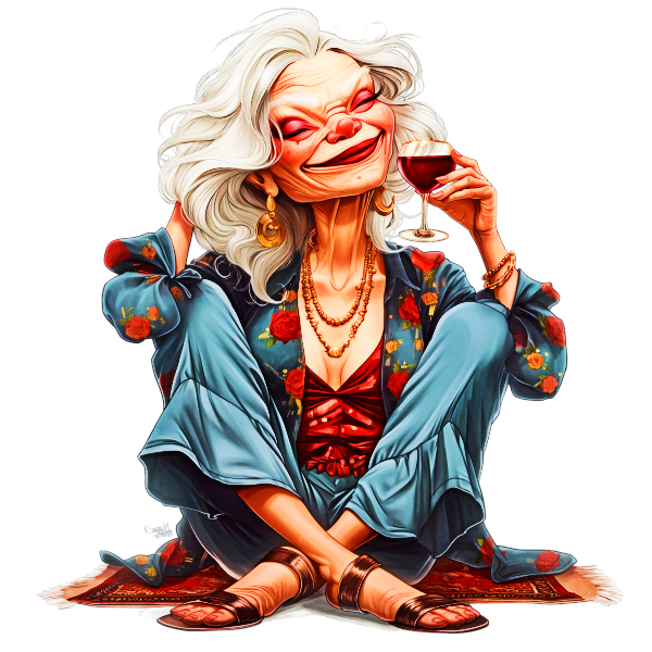 Cheerful Old Ladies