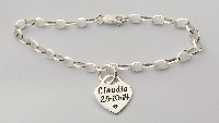 Sterling Silver Hand Stamped Jewellery