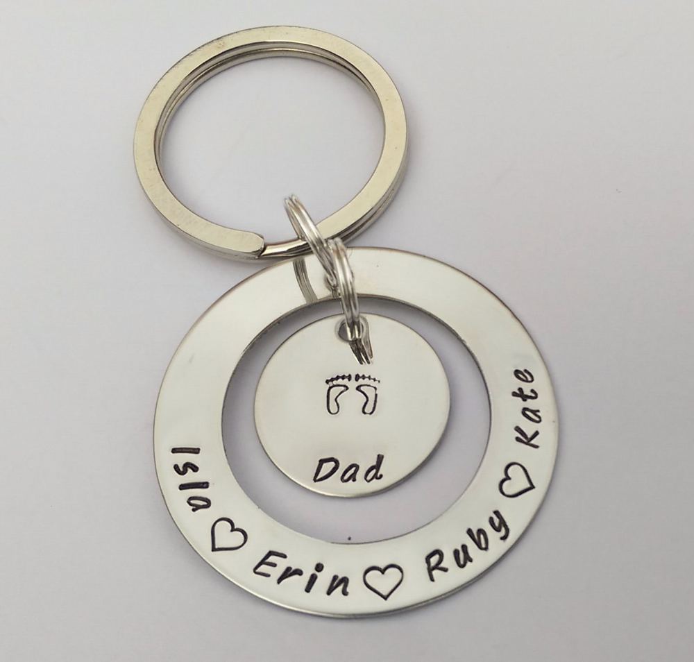 Double disc keyring