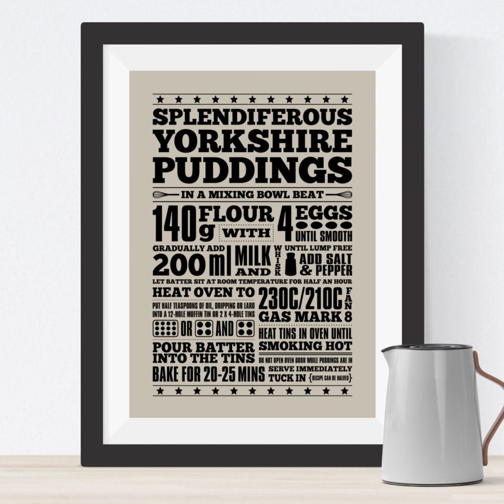 Yorkshire Puddings Recipe Print
