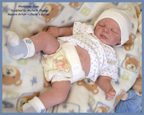 Sleeping - Ryan Kit by Michelle Fagan - *COMPLETE REBORN STARTER SET!!* Mak