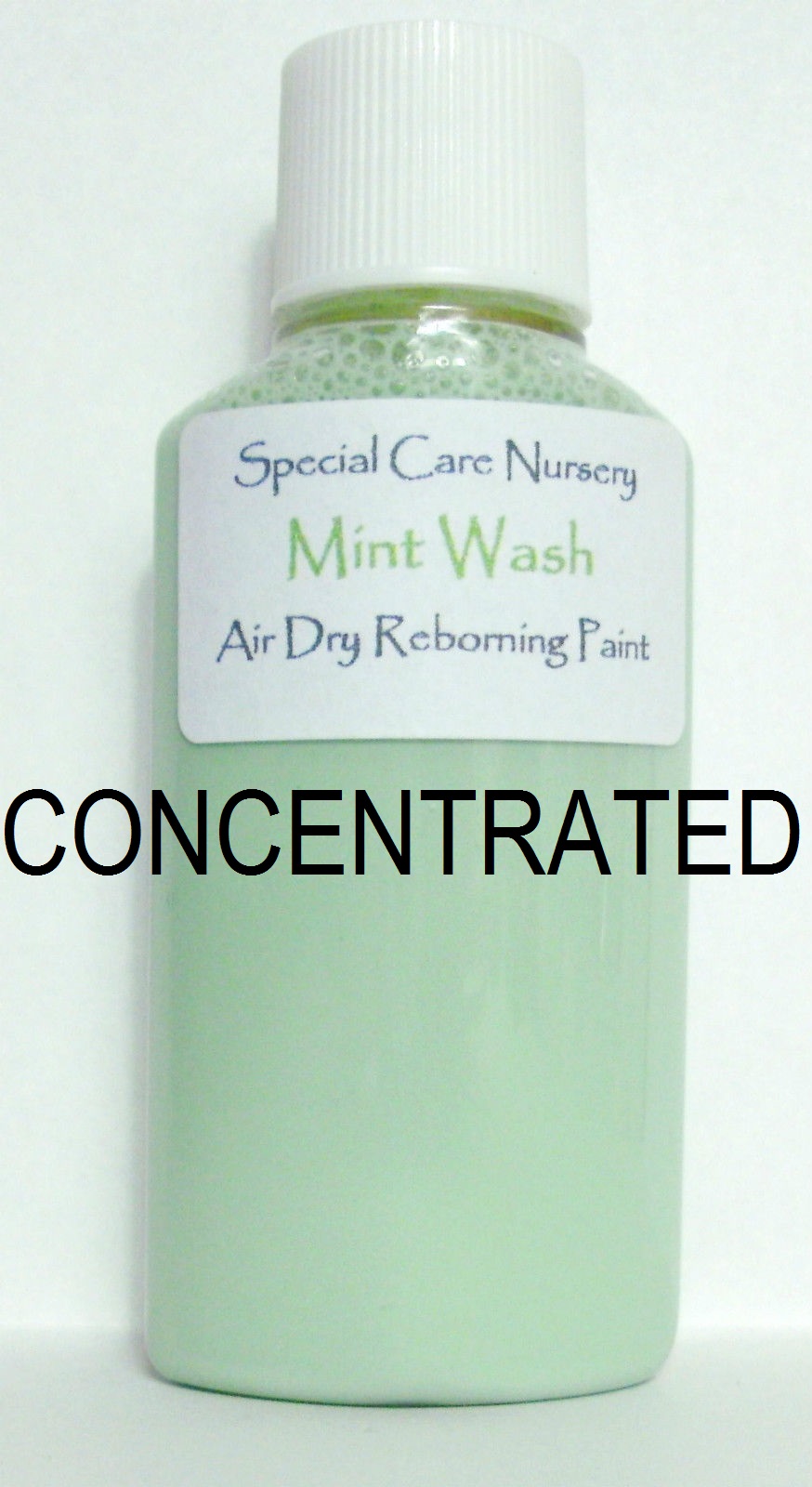 Special Care Nursery Air dry paints - *  The Washes* No.1 - 30ml MINT WASH 