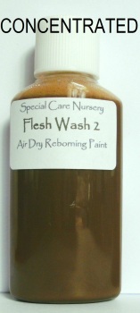 Special Care Nursery Air dry paints - * The Flesh Washes* - 30ml  FLESH WASH 2. *CONCENTRATED* Requires dilution with our thinners.